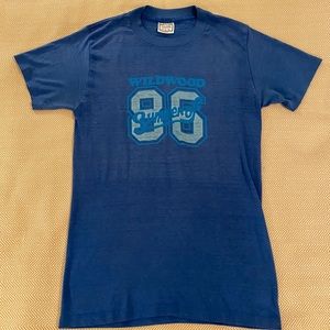 Vintage 1986 Wildwood Summer Of 86 T Shirt